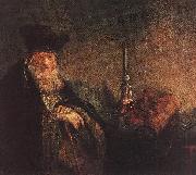 Rembrandt Peale Old Rabbi oil